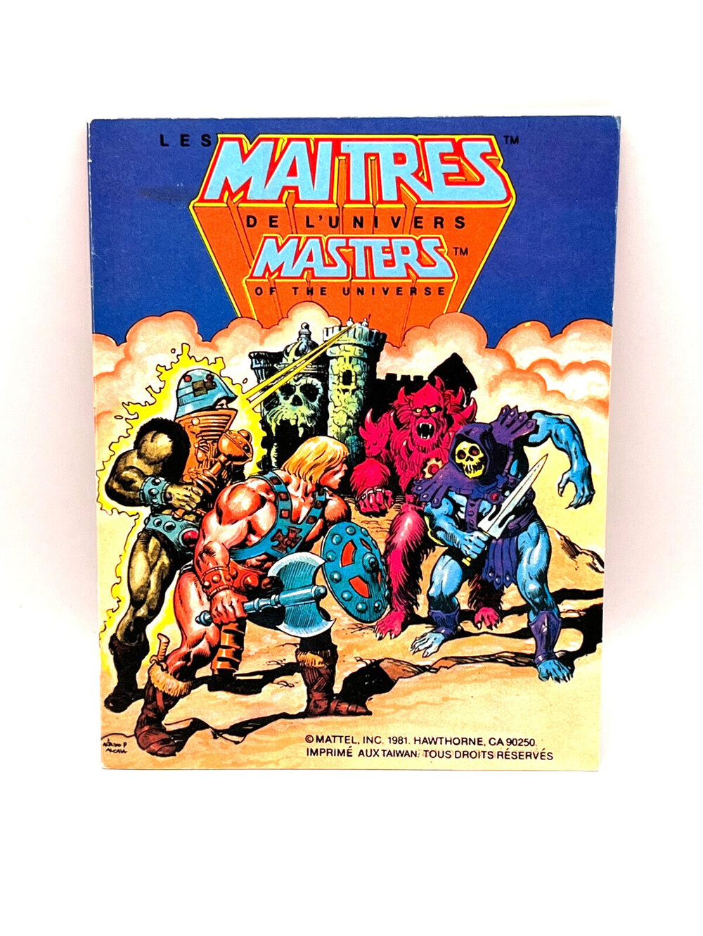 Masters of the Universe - Mini Comic - Vintage 1981 Mattel - First Wave Release
